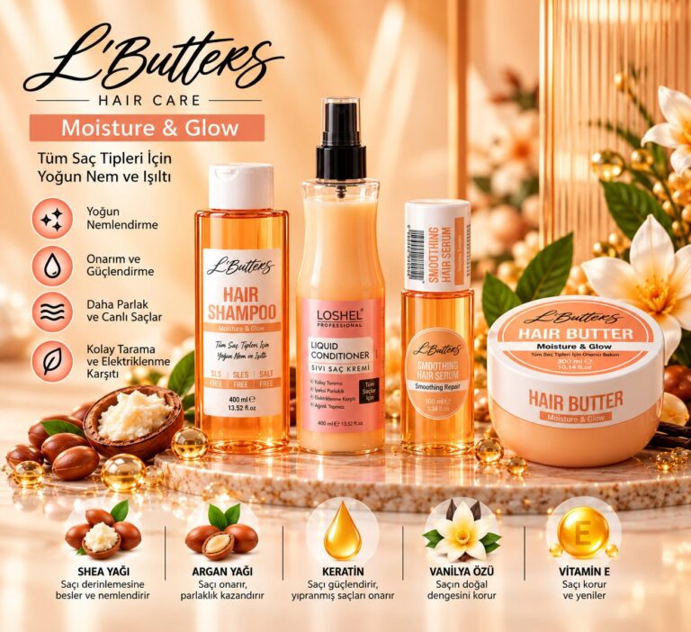 L’Butters Moisture & Glow Saç Bakım Serisi