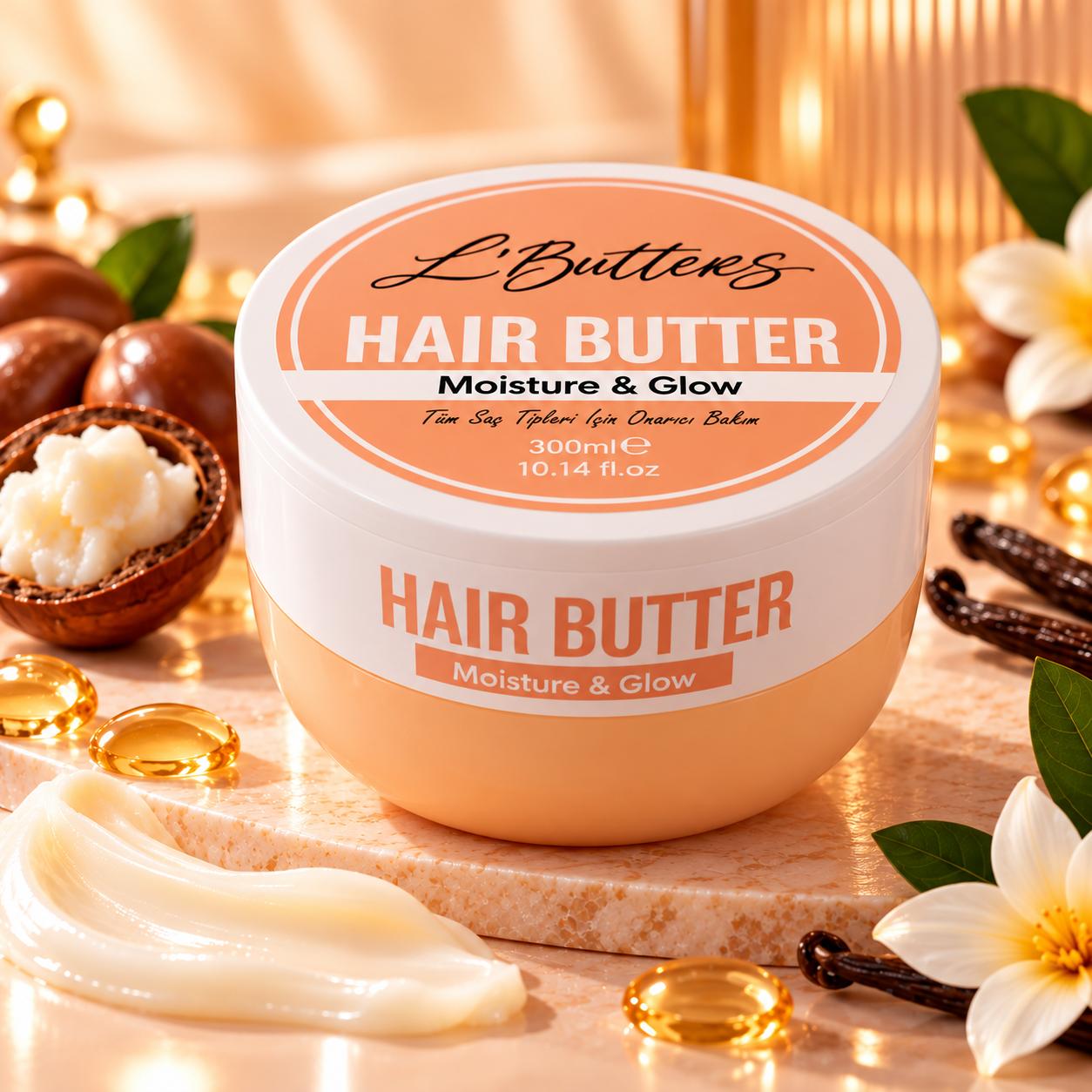 L’Butters Hair Butter Moisture & Glow 300 ml L’Butters Hair Butter Moisture & Glow 300 ml