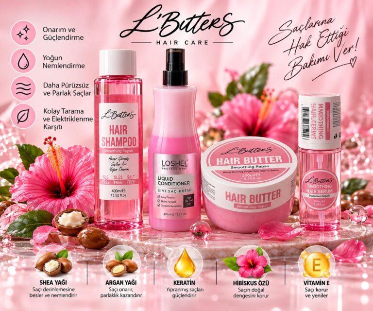 L’Butters Smoothing Repair Saç Bakım Serisi